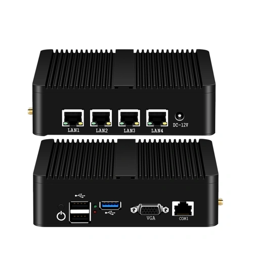 Phần mềm Router 4 LAN Fanless Mini PC