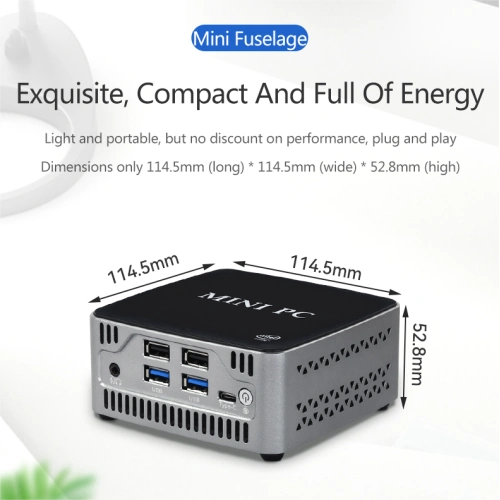 Mini PC công nghiệp Dual LAN RS232 i7 1165G7 - Ảnh 2