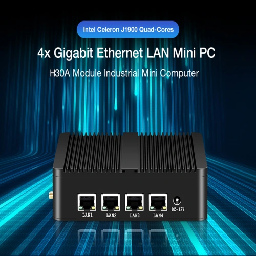 Phần mềm Router 4 LAN Fanless Mini PC - Ảnh 3