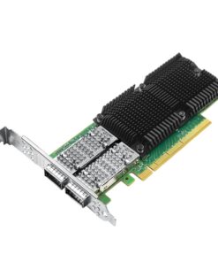 100gbe Network Adapter với mellanox connectX-5 EX chipset, PCIe 4.0×16 Ethernet nic, Dual 100GB qsfp28 infiniband Card mạng