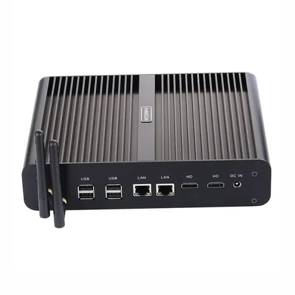Mini PC không quạt với I7 thế hệ thứ 5~7, 2 x Lan, 2 x HDMI, SIM, Raid Dòng FMC-BM02 - Ảnh 2