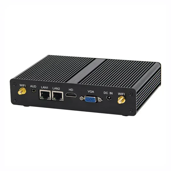 Dòng FMC-BM15 Máy tính mini không quạt với Intel 2955U Core I3 4030U, 2 x LAN, 2 x COM - Ảnh 4