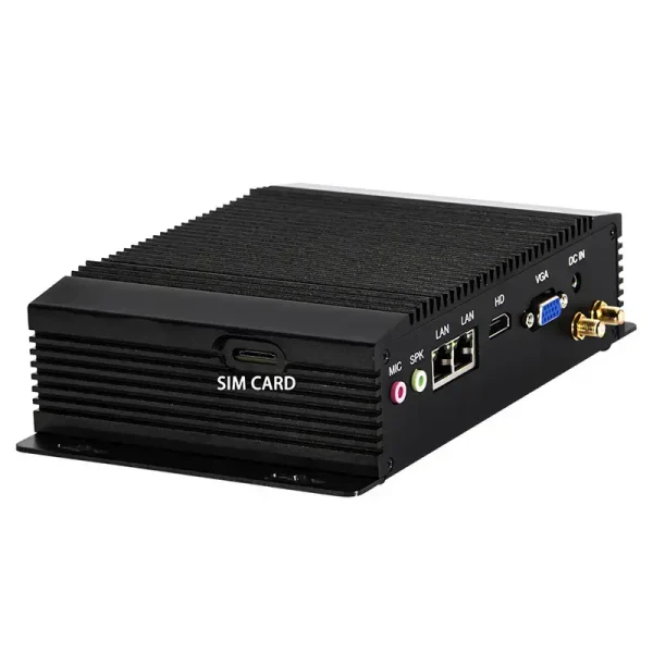 Máy tính công nghiệp không quạt với J1900/ N2920/ N3520, hỗ trợ 4G Dòng IPC-BM18 - Ảnh 2