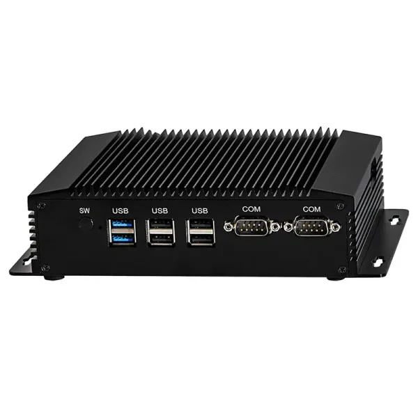 Máy tính công nghiệp không quạt với J1900/ N2920/ N3520, hỗ trợ 4G Dòng IPC-BM18 - Ảnh 3
