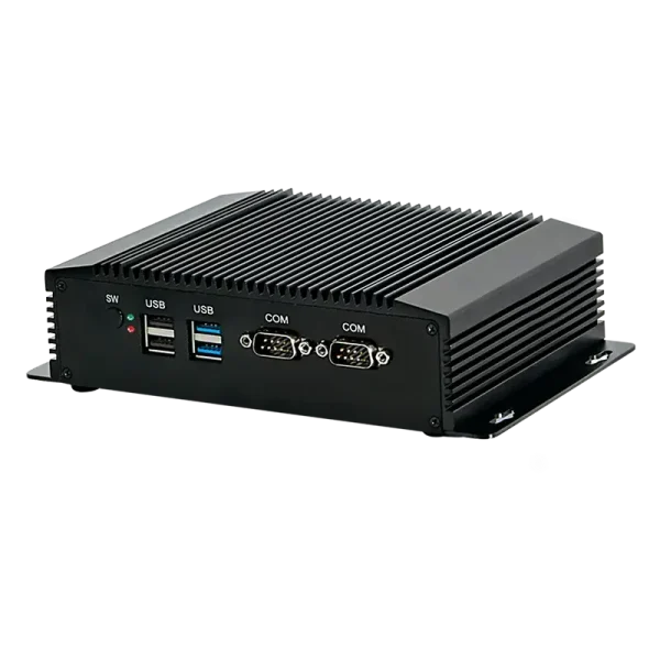 Máy tính công nghiệp không quạt với Celeron J4125, 2 x COM, 2 x RJ45 Dòng IPC-IM10 - Ảnh 2