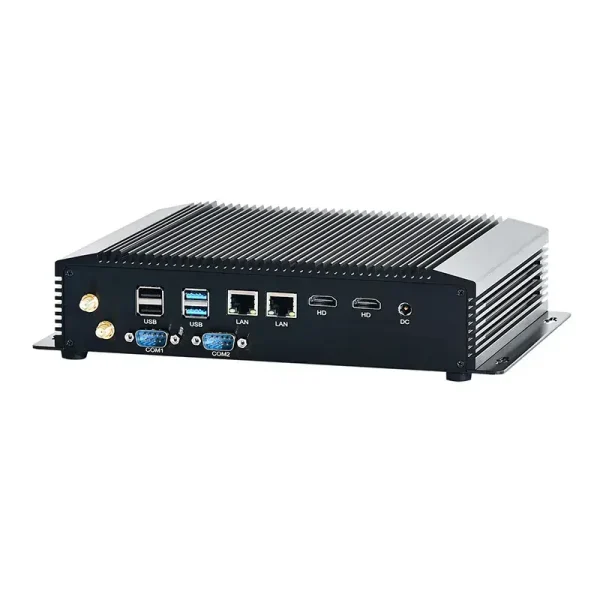 PC công nghiệp thế hệ thứ 10 I5 1035G1/ I7 1065G7, SIM 4G, 2 COM, 4K 60Hz Dòng IEC-IM09