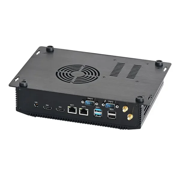 PC công nghiệp thế hệ thứ 10 I5 1035G1/ I7 1065G7, SIM 4G, 2 COM, 4K 60Hz Dòng IEC-IM09 - Ảnh 3