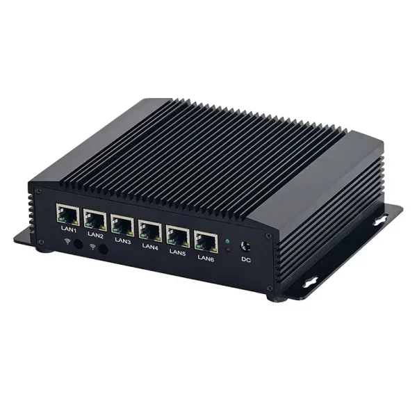 Thiết bị tường lửa Router PC Intel Core I5 8265U, 6 x LAN, AES-NI Dòng FNR-RM02