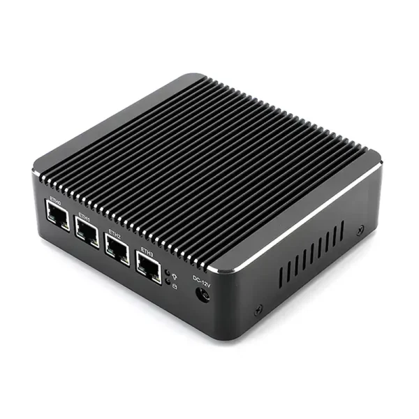 Thiết bị tường lửa Bộ định tuyến PC Intel N3540/ E3845/ J4125, 4 x LAN Dòng FNR-RS34 - Ảnh 2