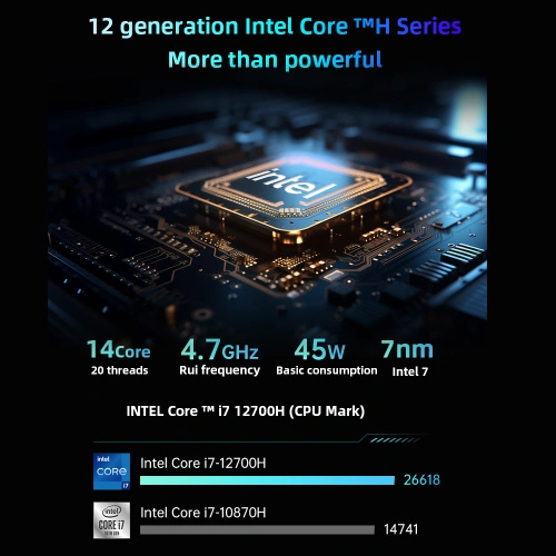 Máy tính mini XCY Intel Core i5/i7 DDR4 - Ảnh 2