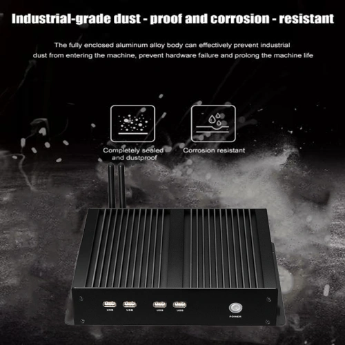 Máy tính mini Intel Core i5 3317U 4RS232 Com - Ảnh 4