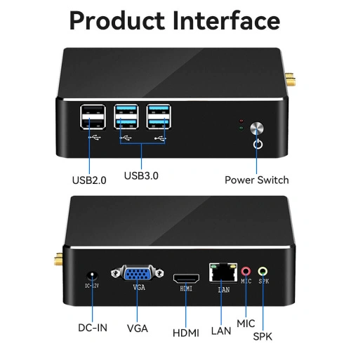 Máy tính mini XCY Intel Core i5 7200U - Ảnh 2