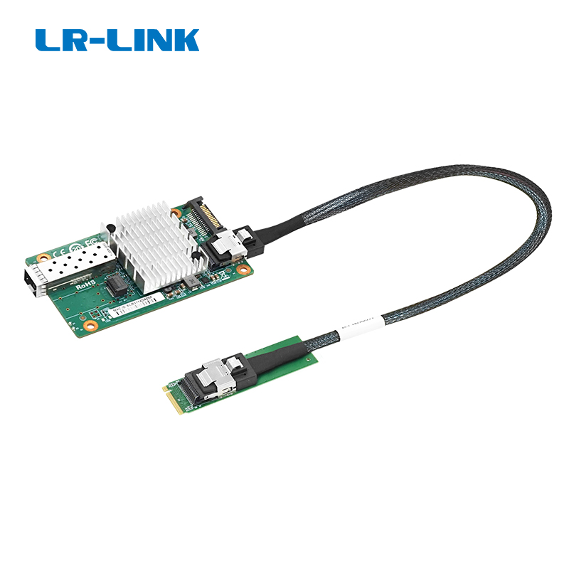 Bộ chuyển đổi mạng Ethernet 10G một cổng sang SFF-8087/M.2 (Dựa trên Mellanox X3) LRES2130PF-SFP+