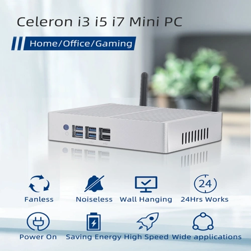 Máy tính để bàn mini văn phòng gia đình di động - Ảnh 3