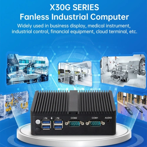 Máy tính mini công nghiệp J4125 Dual Ethernet Dual COM - Ảnh 2