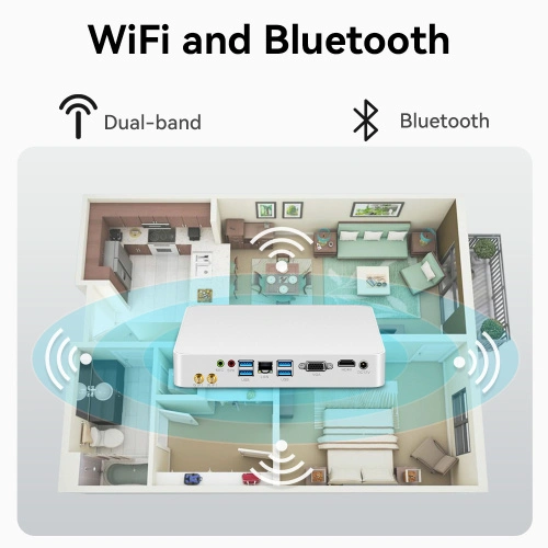 XCY Mini PC With Intel Core Processors DDR3 - Ảnh 4