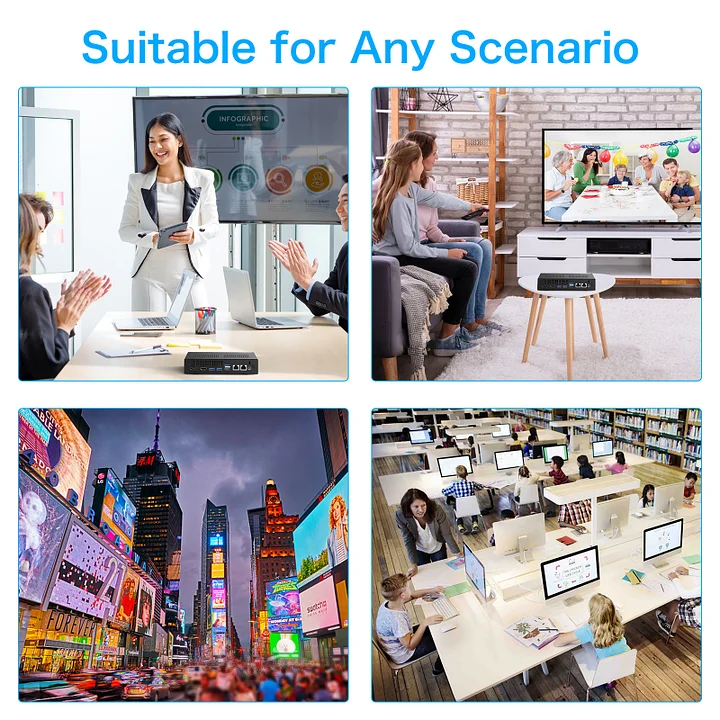 Bộ xử lý Intel® Core™ i7 thế hệ thứ 10 (i7-10875H) Mini PC–NucBox 12 - Ảnh 6