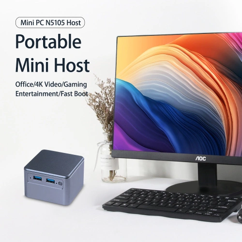 Bộ định tuyến mini bốn cổng mạng Intel N5105 - Ảnh 2