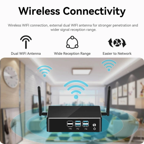 Mini Desktop Computer With DDR3 And Intel i7 - Ảnh 5