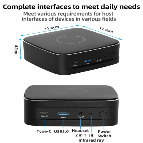 Máy tính mini XCY Intel Core i3 DDR4 DDR4 - Ảnh 3