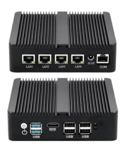 Bộ định tuyến cổng tường lửa Nic Quad Core J4125 4×2.5Gbe