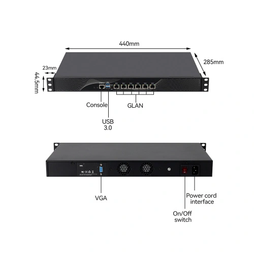 Bộ định tuyến tường lửa Ethernet Intel Core/Pentium/Celeron 6 - Ảnh 2