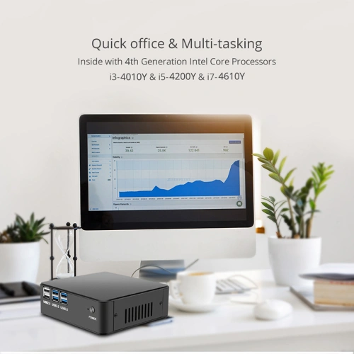 Văn phòng tại nhà Máy tính để bàn di động Mini PC - Ảnh 4