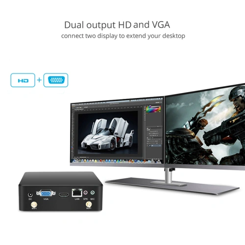 Văn phòng tại nhà Máy tính để bàn di động Mini PC - Ảnh 3