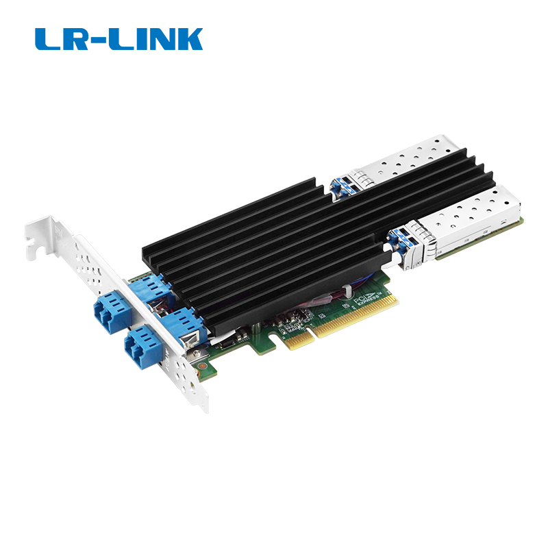 Bộ chuyển đổi bỏ qua cổng kép đa chế độ PCIe x8 25G (Dựa trên Intel XXV710) LRES8004PF-BP-SR