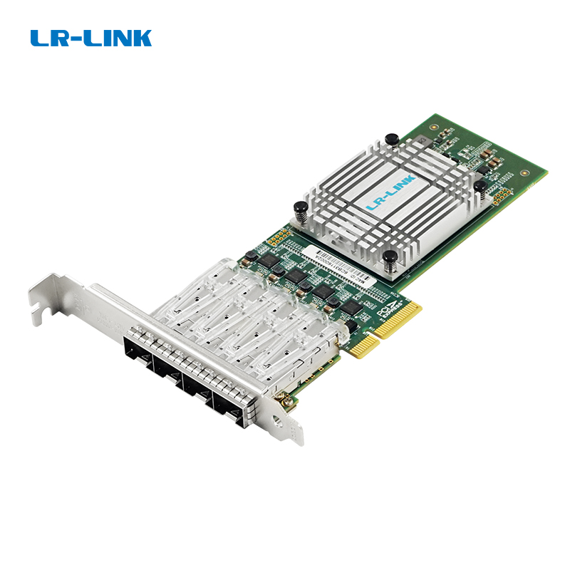 Bộ điều hợp mạng Ethernet PCIe x4 Quad-port 1G SFP (Net-swift 1860) LRES2028PF-4SFP