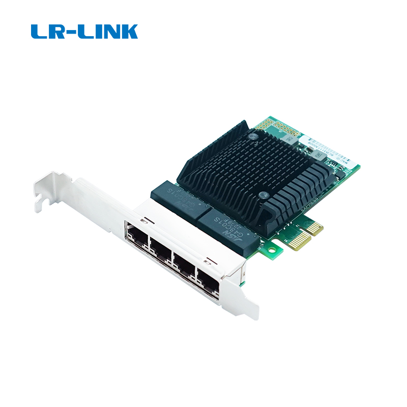 Bộ chuyển đổi mạng Ethernet đồng Gigabit PCIe x1 Quad-port (Net-swift 1860) LRES2046PT