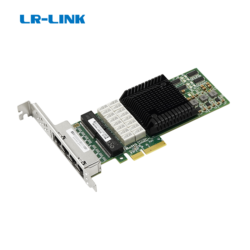 Bộ chuyển đổi PCIe x4 1G Quad-Port Bypass (Intel I350) LRES8001PT-BP