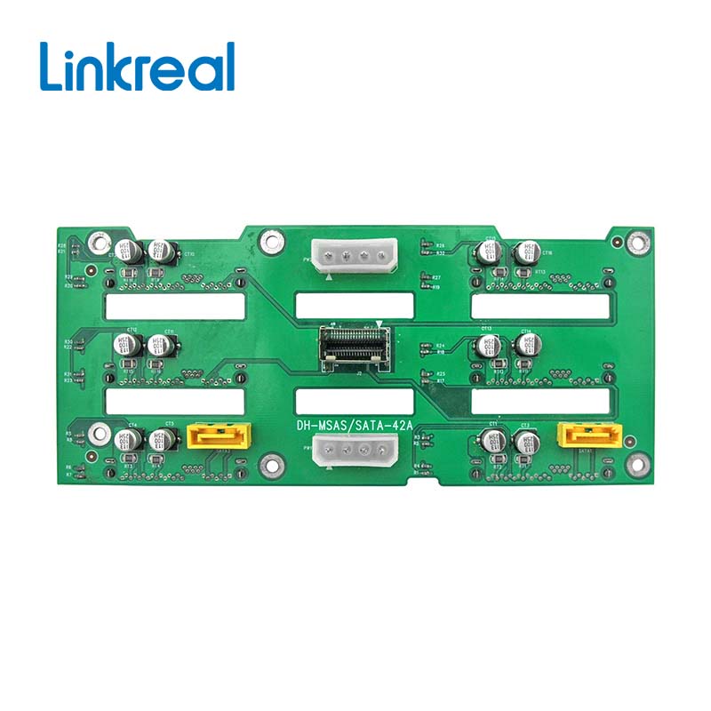 6G LR-MSAS-SATA-42A 6-Slot Backplane Board