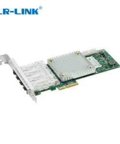 Bộ điều hợp mạng Ethernet PCIe x4 Quad-port 100M Fiber SFP (Dựa trên chip Intel) LREC9054PF-4SFP