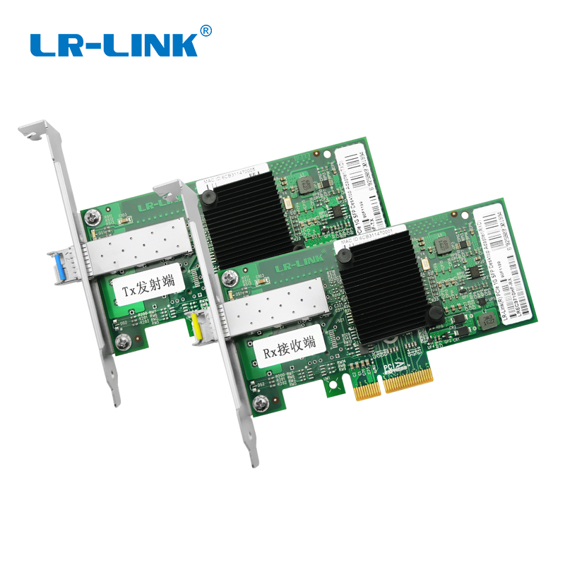 Bộ chuyển đổi máy chủ đơn hướng PCIe x4 1G Fiber (Intel I350) Bộ thu LREC9710HF-TX