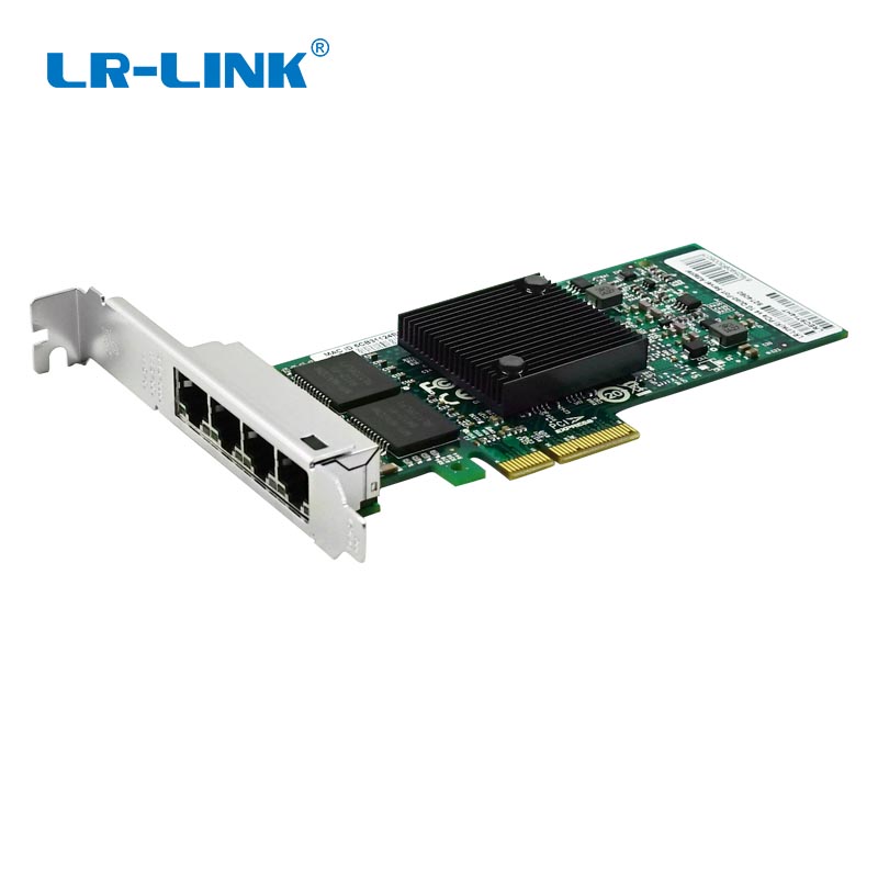 Bộ điều hợp mạng máy chủ Gigabit đồng PCIe x4 Quad-port (Intel I350) LREC9724PT