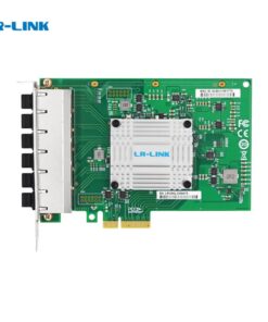 Bộ chuyển đổi mạng Gigabit Ethernet đồng sáu cổng PCIe x4 (Intel I350) LRES2006PT