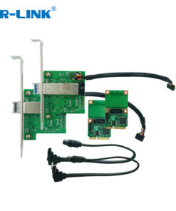 Bộ chuyển đổi mạng Ethernet truyền một chiều Mini PCIe 1G (Intel I210) LRES2204PF-TXRX