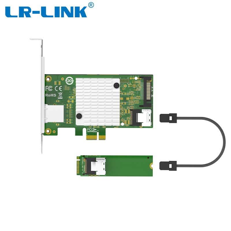 Bộ chuyển đổi Ethernet 10G một cổng sang SFF-8087/M.2 (Dựa trên Marvell AQC113) LRES2330PT-RJ45