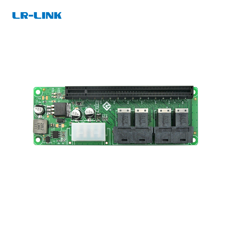 Bộ chuyển đổi khe cắm LRFC6941 4 cổng SFF-8643 sang PCIe x16
