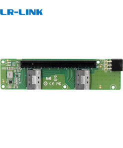 Bộ chuyển đổi Slimsas (SFF-8654 8I) sang PCIe x16 cổng kép LRFCF921