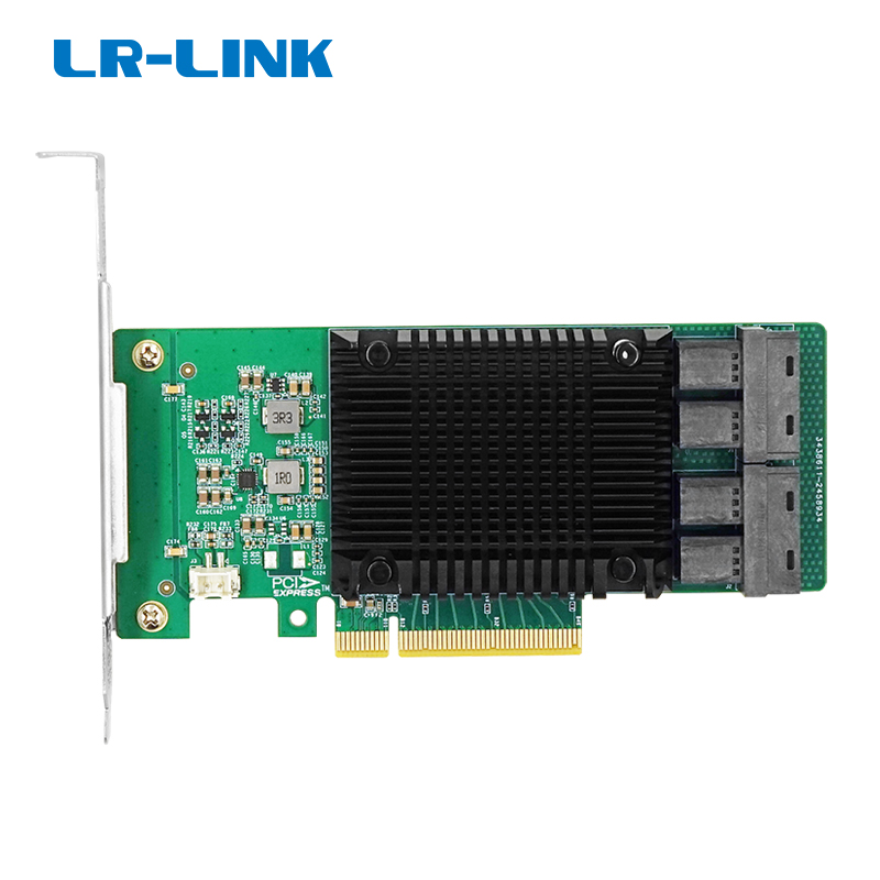 Bộ chuyển đổi PCIe3.0 x8 sang U.2 NVMe bốn cổng (Dựa trên Marvell 88NR2241) LRNV9441-4IR
