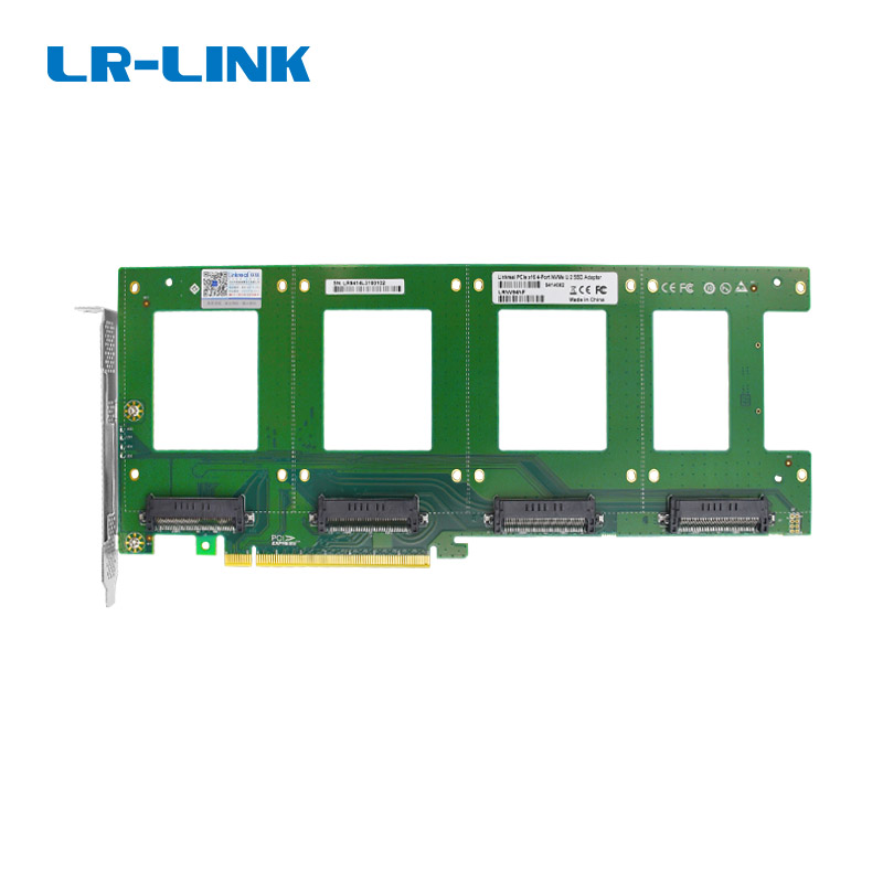 Thẻ PCIe x16 sang 4 cổng U.2 SSD NVMe LRNV94NF