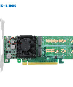 Bộ chuyển đổi ổ cứng SSD NVMe Quad M.2 PCI Express x16 LRNV9547L-4I