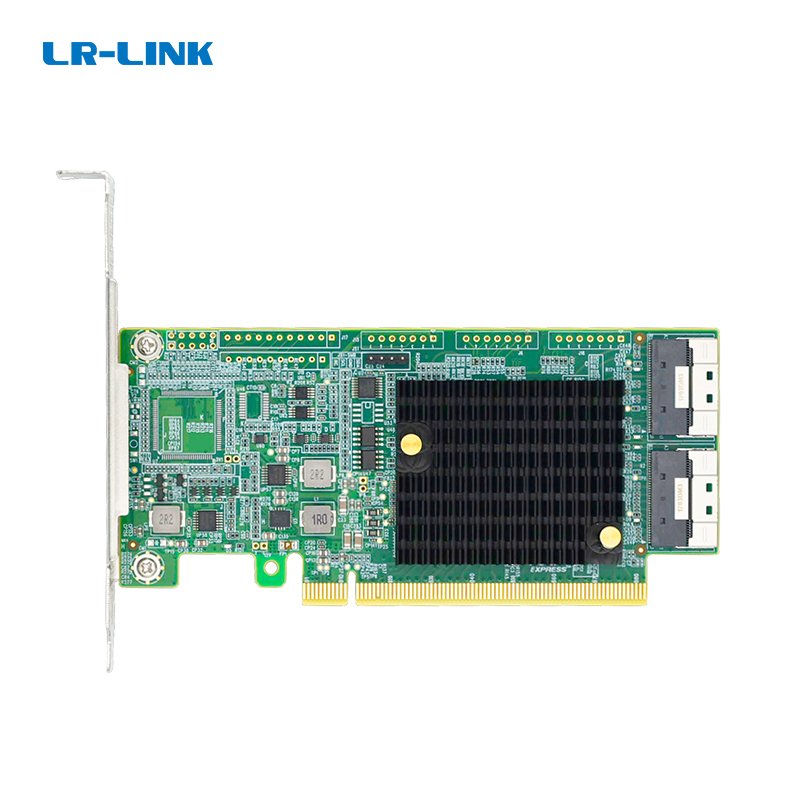 Bộ chuyển đổi LRNV9F24 PCI Express 4.0 x16 sang Hai SlimSAS SFF-8654 8i Retimer