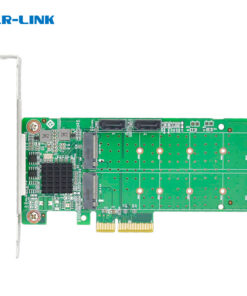 Thẻ RAID SATA 2 cổng 6Gb PCIe x4 sang M.2 2 cổng & 2 cổng LRST9630-2M2S
