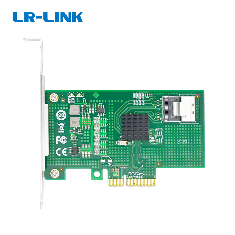Thẻ điều khiển RAID 4 cổng SATA III PCI-e 2.0 x1 LRST9630-4IR