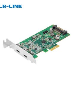 Thẻ mở rộng PCIe 2.0 x1 sang USB Type C kép (dựa trên Renesas upd720202) LRSU9A72-2C