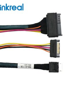 OCuLink(SFF-8611) to SFF-8639 U.2 NVMe Cable(1M)