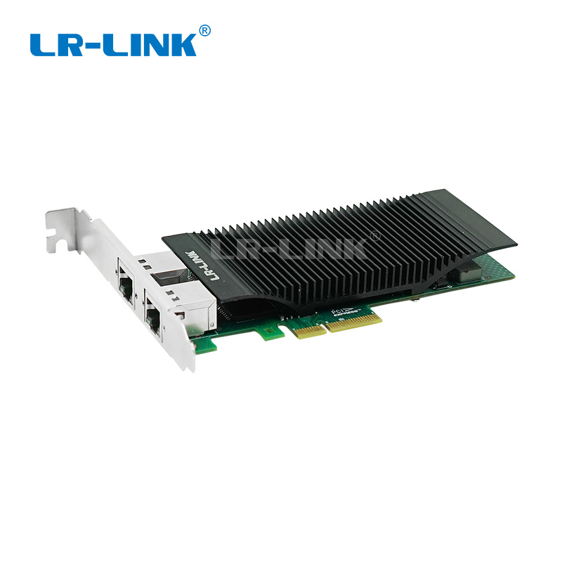 Bộ chuyển đổi Ethernet công nghiệp Gigabit đồng PCIe x4 hai cổng (Intel I350) LRES2003PT